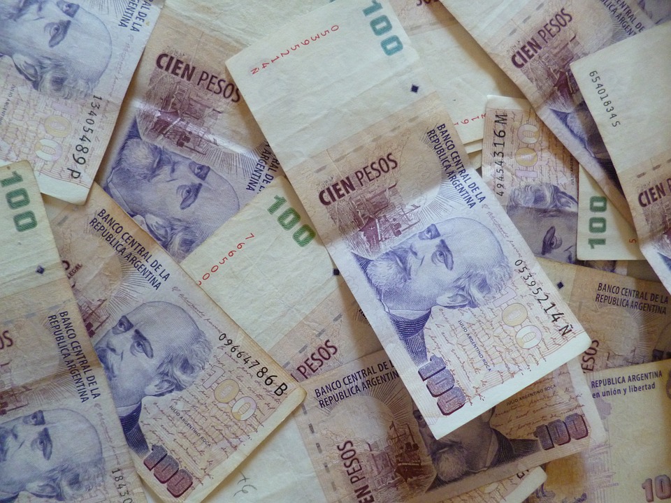 argentinské bankovky